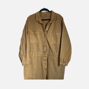 nwot tan boiler suit